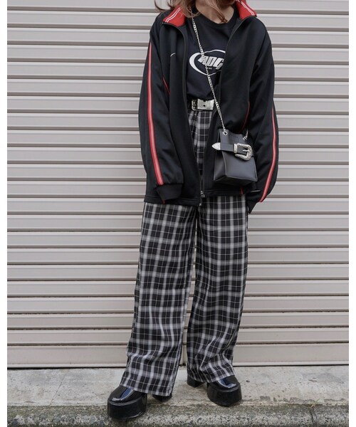 A.D.G（エーディージー）の「ADG OVAL LOGO BIG L/S TEE (black-silver logo)（Tシャツ/カットソー・レディース・ブラック・FREE）」の8枚目の写真
