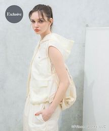 SENSE OF PLACE by URBAN RESEARCH | 『別注』prince　ナイロンフードベスト(テーラードジャケット)