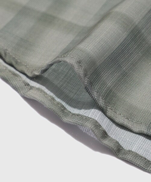 ADAM ET ROPE'(アダムエロペ)の「【elephant TRIBAL fabrics/エレファントトライバルファブリクス】ON THE WAY CHECK SHIRT(シャツ/ブラウス・メンズ・カーキ・F)」の11枚目の写真