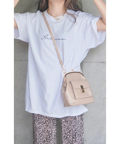 A.D.G（エーディージー）の「Leopard Shiny Pleats Wide Pants (beige)（その他パンツ・レディース・ベージュ・FREE）」の5枚目の写真