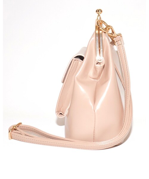 A.D.G（エーディージー）の「Purse Frame Pocket Shoulder Bag (beige)（ショルダーバッグ・レディース・ベージュ・FREE）」の5枚目の写真