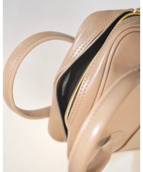 A.D.G（エーディージー）の「Handle&Shoulder 2way Square Bag (beige)（ショルダーバッグ・レディース・ベージュ・FREE）」の8枚目の写真