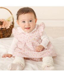 SLAP SLIP BABY | 花柄デニムタックチュニック+ブルマセットアップベビー(70~80cm)(その他ベビーウェア)