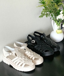 DHOLIC | アンクルストラップグルカサンダル(サンダル)