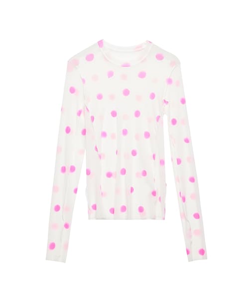 JNBY sheer nylon second skin top