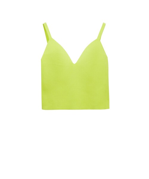 JNBY(ジェーエヌビーワイ)の「Skin-friendly Rayon-blend Knitted Cami Top(ニット/セーター・レディース・ブラック/グレー/グリーン・36/38/40)」の3枚目の写真