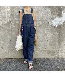 copine | デニムサロペットパンツ（ワンウォッシュ)(サロペット/オーバーオール)
