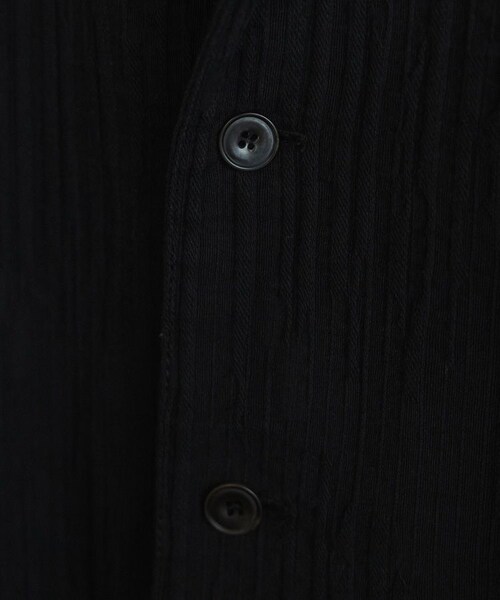 shiun（シウン）の「BULGARIAN PAJAMA SHIRT（シャツ/ブラウス・メンズ・ブラック・XS/S/M）」の21枚目の写真