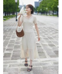 neam | DATE KNIT ONE-PIECE(ワンピース)