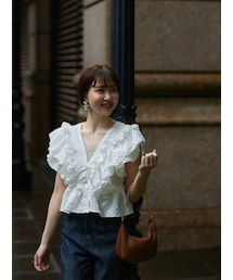 neam | FRILL GIRLY BLOUSE(シャツ/ブラウス)