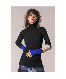 AULA AILA リブニット 長袖 トップス　新品　人気品薄 20230726104924212_215.jpg