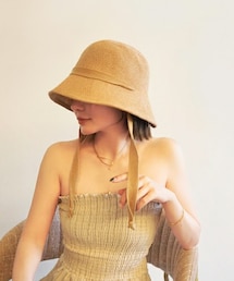 LAULEN（ローレン）の「tape paper hat（ハット）」