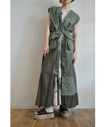 RehersalL | ファティーグベストハイカスタムワンピースロング(ワンピース)