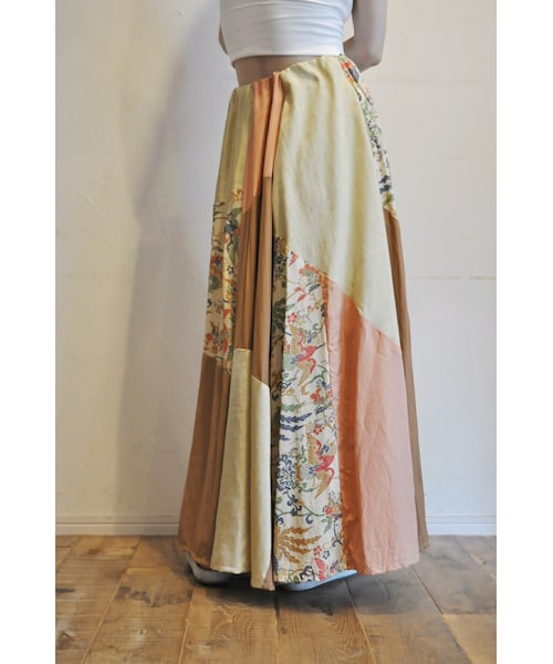 sandglass（サンドグラス）の「キモノドールスカート（スカート・レディース・ブラック/グリーン/ベージュ/ピンク/グレー/その他/ブルー・one）」の6枚目の写真