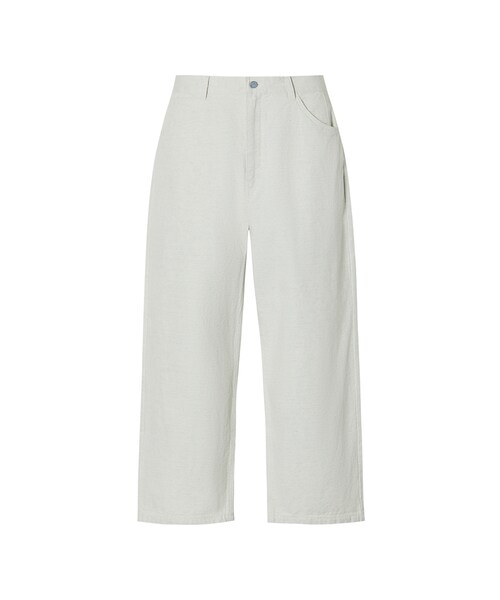 Recycled Pique-denim Wide-leg Jeans