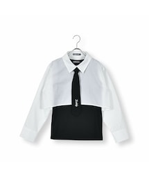 ZIDDY | ネクタイ&シャツ&タンクトップセット(130~160cm)(シャツ/ブラウス)