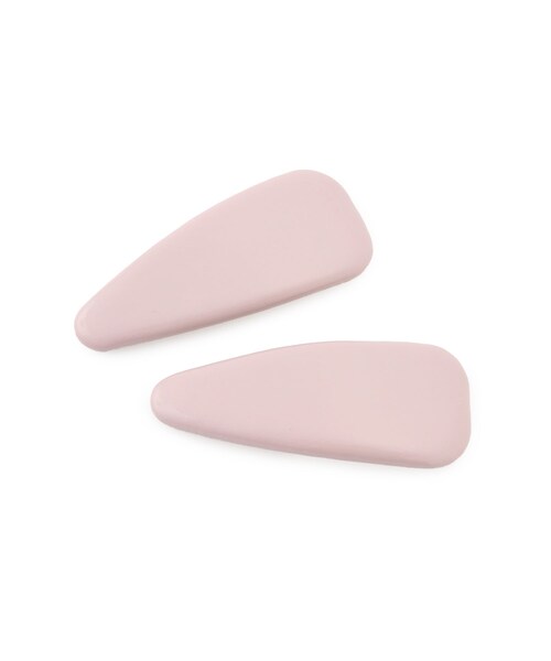 VIS（ビス）の「【2個SET】合皮ヘアピン（ヘアピン・レディース・ピンク/シルバー・F）」の6枚目の写真