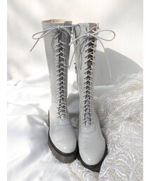 merry jenny | レースアップレインブーツ(ドレスシューズ)