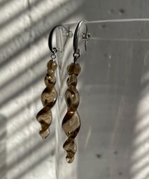 URBAN RESEARCH DOORS | RLIGHTs ツイストガラスピアス(ピアス(両耳用))