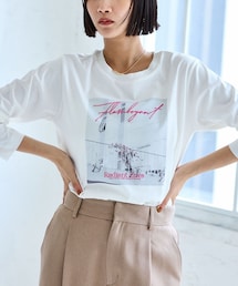 VIS | フォト＆ロゴアソートロングスリーブTシャツ(Tシャツ/カットソー)