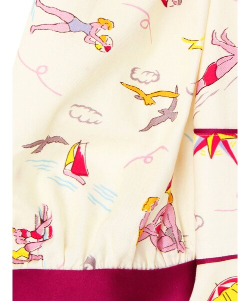 平和屋着物○和染紅型 栗山紅型 栗山吉三郎 九寸名古屋帯 型