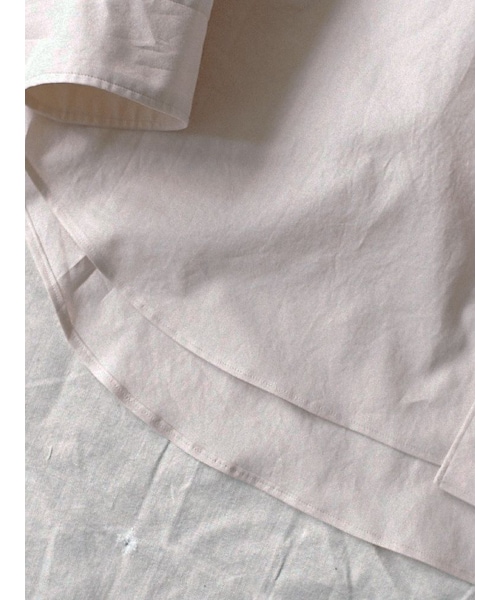 LIDNM（リドム）の「HICOUNT TWILL WASHER SHIRT（シャツ/ブラウス・メンズ・ベージュ/ブルー・S/M/L）」の12枚目の写真