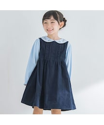 BeBe（ベベ）の「【お揃い】シャツコールジャンパースカート(90~150cm)（ジャンパースカート・キッズ）」