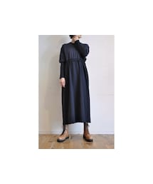 RehersalL | パフスリーブスウェットワンピース(ワンピース)