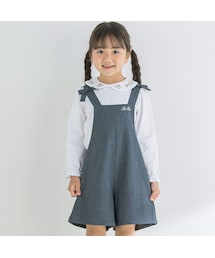 BeBe（ベベ）の「リボンサロペット(110~150cm)（サロペット/オーバーオール・キッズ）」