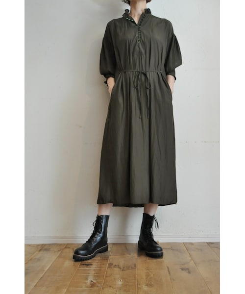 RehersalL（リハーズオール）の「ビジューフリルワンピース（ワンピース・レディース・ピンク/グリーン/ブラック・one）」の3枚目の写真