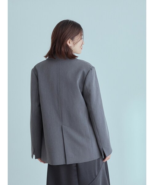 crewre（クルーレ）の「ヘザーカラーミニマルジャケット（テーラード
