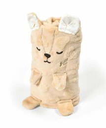 SLAP SLIP BABY | 立体耳付きぽこぽこアニマル柄ボアおくるみベビー(おくるみ)