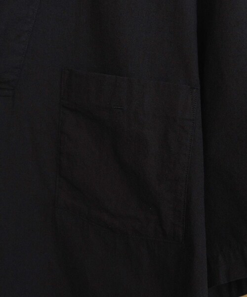 shiun(シウン)の「SKIPPER SHORT SLEEVE SHIRT(シャツ/ブラウス・メンズ・ブラック・XS/S/M)」の16枚目の写真
