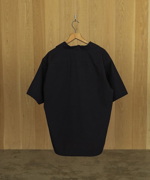 shiun(シウン)の「SKIPPER SHORT SLEEVE SHIRT(シャツ/ブラウス・メンズ・ブラック・XS/S/M)」の19枚目の写真