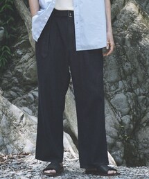 パンツ COMOLI COTTON LINEN BELTED PANTS 3 20230830194827781_215.jpg
