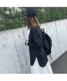 copine | USAコットンオーバーサイズロンT(ブラック)(その他トップス)