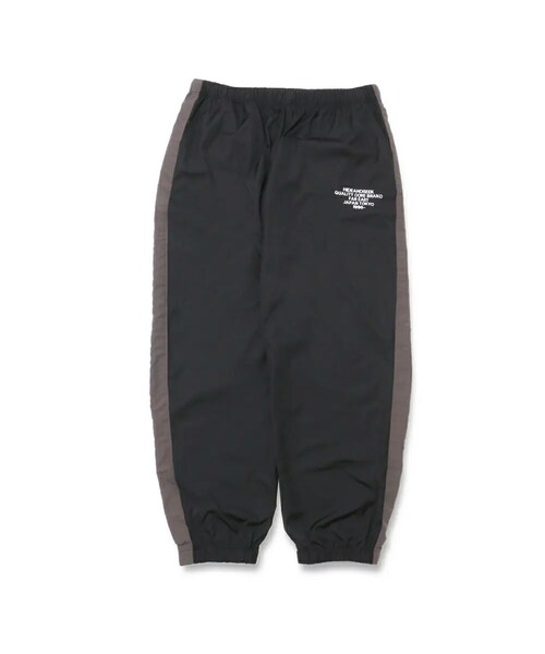 HIDE AND SEEK(ハイドアンドシーク)の「HIDEANDSEEK(ハイドアンドシーク) / LineTrack Pant(23aw)(BLACK)(HP-080423)(トラックパンツ)(その他パンツ・メンズ・ブラック・M/L)」の1枚目の写真