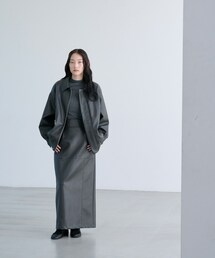 SIWEM（シウム）の「FAUX LEATHER BLOUSON（ブルゾン）」 - WEAR