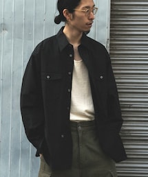shiun | BRITISH WASHED MILITARY SHIRT(シャツ/ブラウス)