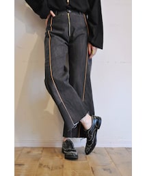 RehersalL | ダブルフレアデニム(デニムパンツ)