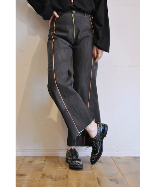 RehersalL フレアデニムパンツ RehersalL フレアデニムパンツ