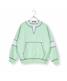 ZIDDY（ジディ）の「ボーダードッキングトレーナー(130~160cm)（スウェット・キッズ）」