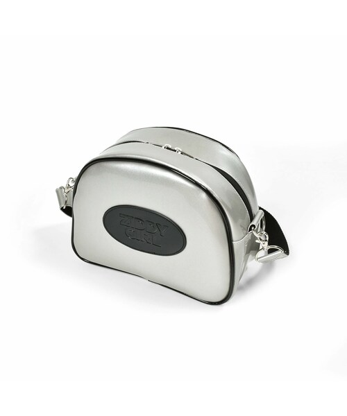 ZIDDY（ジディ）の「エンボスミニボストンショルダーバッグ（ショルダーバッグ・キッズ・ブラック/グレー・ﾜﾝｻｲｽﾞ）」の2枚目の写真