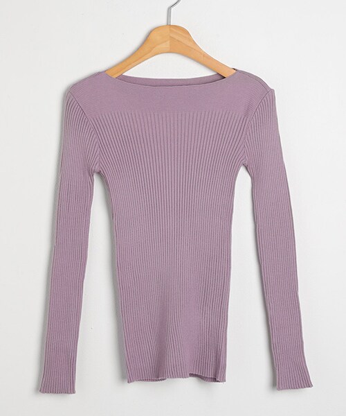 D-HOLIC パープル 紫 サマーニット DHOLIC（ディーホリック）の