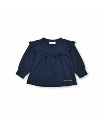 Noeil aime BeBe | ダブルフェイスヨークフリンジトレーナー(80~130cm)(スウェット)