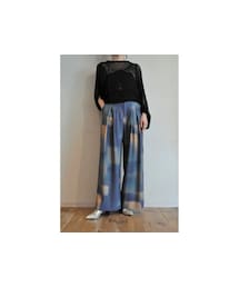-- | アートプリントパンツ(その他パンツ)