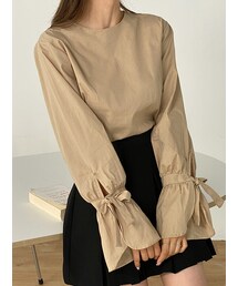 DHOLIC（ディーホリック）の「リボンキャンディスリーブブラウス（シャツ/ブラウス）」