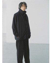 LIDNM　WOOL DOBBY PUFFER VEST LIDNM（リドム）の「WOOL DOBBY PUFFER VEST（ダウンベスト）」 - WEAR