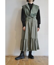 RehersalL | ファティーグベストキュプラワンピース(ワンピース)