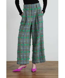 STUMBLY　Tuck Wide Pants